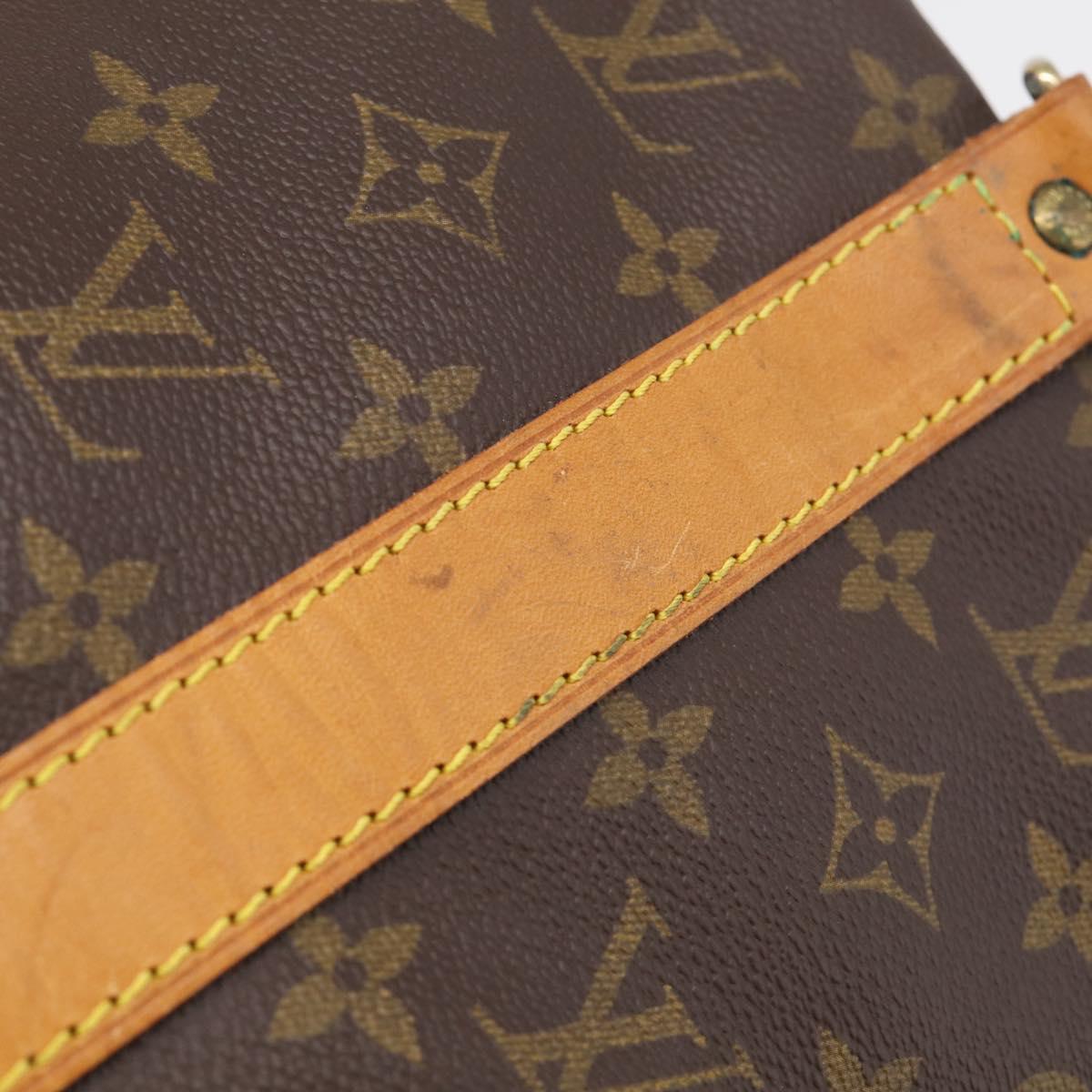 LOUIS VUITTON Monogram Keepall Bandouliere 45 Boston Bag M41418 LV Auth 209095V