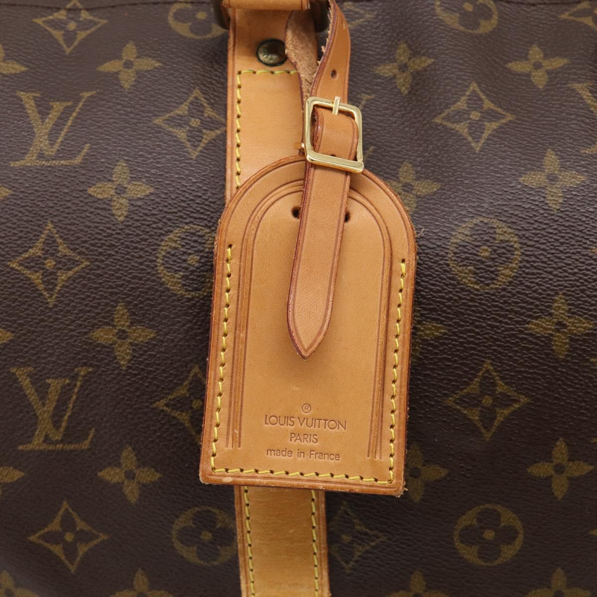 LOUIS VUITTON Monogram Keepall Bandouliere 45 Boston Bag M41418 LV Auth 209095V