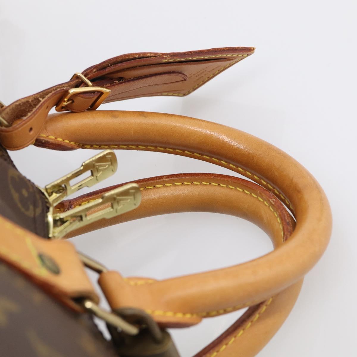 LOUIS VUITTON Monogram Keepall Bandouliere 45 Boston Bag M41418 LV Auth 209095V