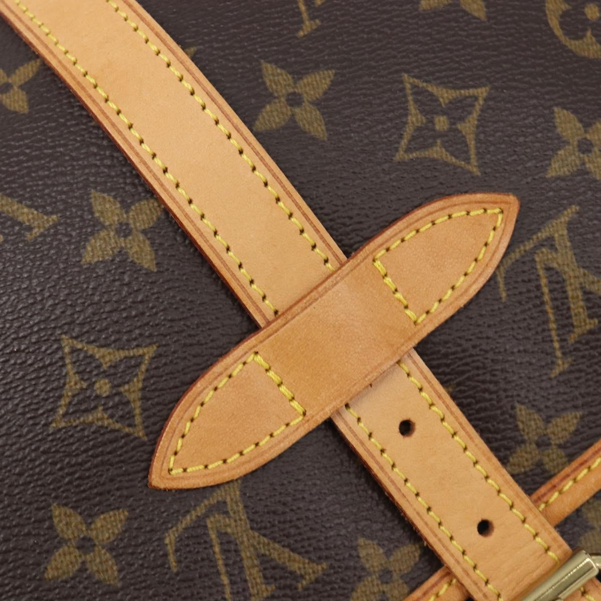 LOUIS VUITTON Monogram Saumur 30 Shoulder Bag M42256 LV Auth 209097V