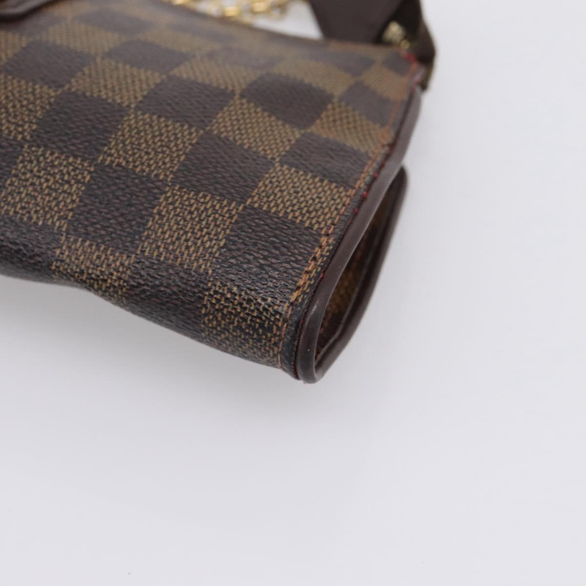LOUIS VUITTON Damier Ebene Sophie Shoulder Bag N51135 LV Auth 209108