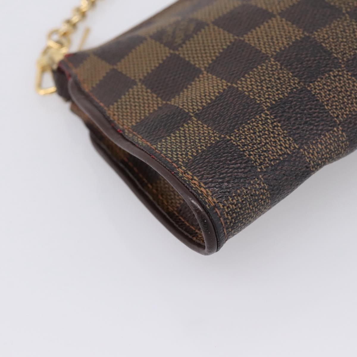 LOUIS VUITTON Damier Ebene Sophie Shoulder Bag N51135 LV Auth 209108