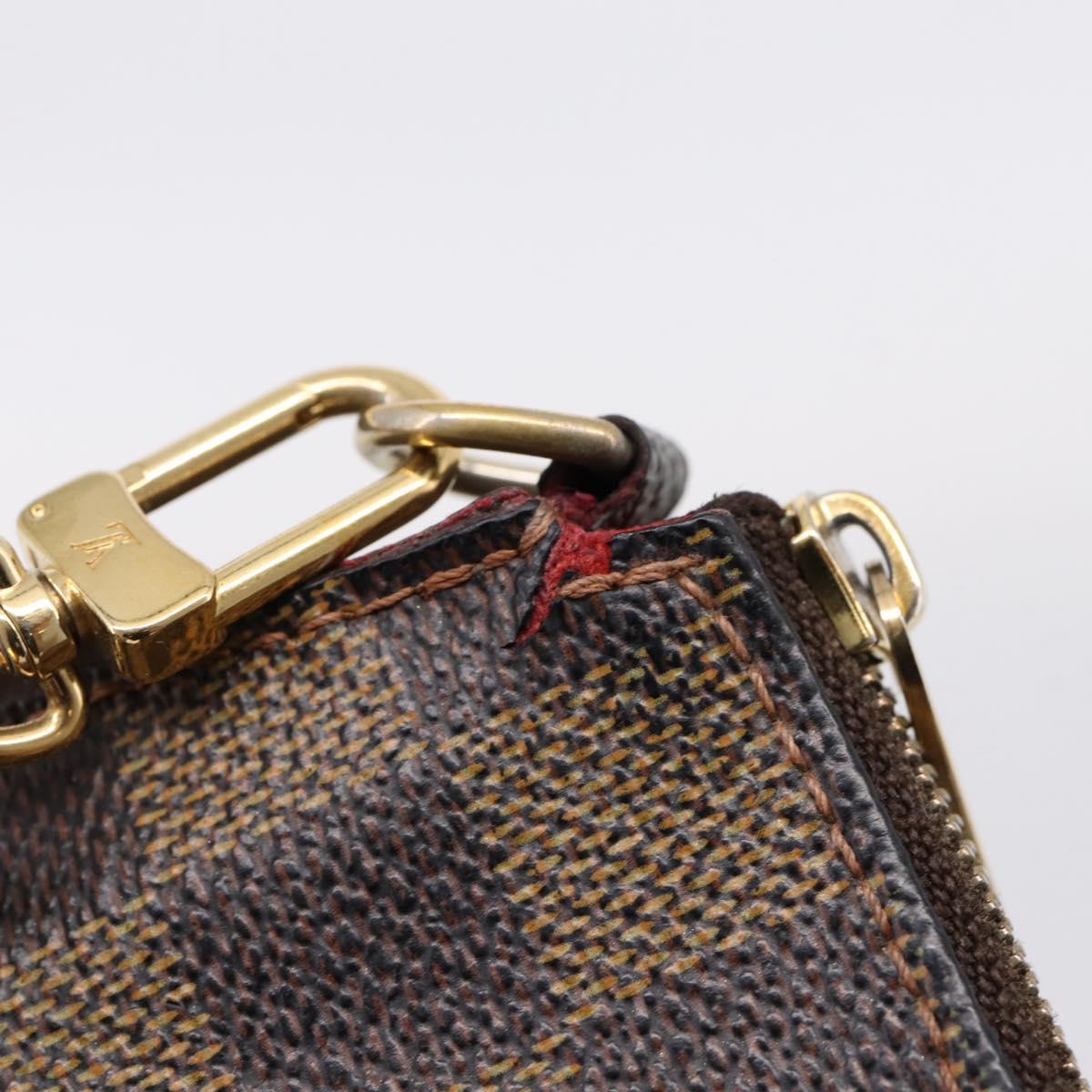 LOUIS VUITTON Damier Ebene Sophie Shoulder Bag N51135 LV Auth 209108