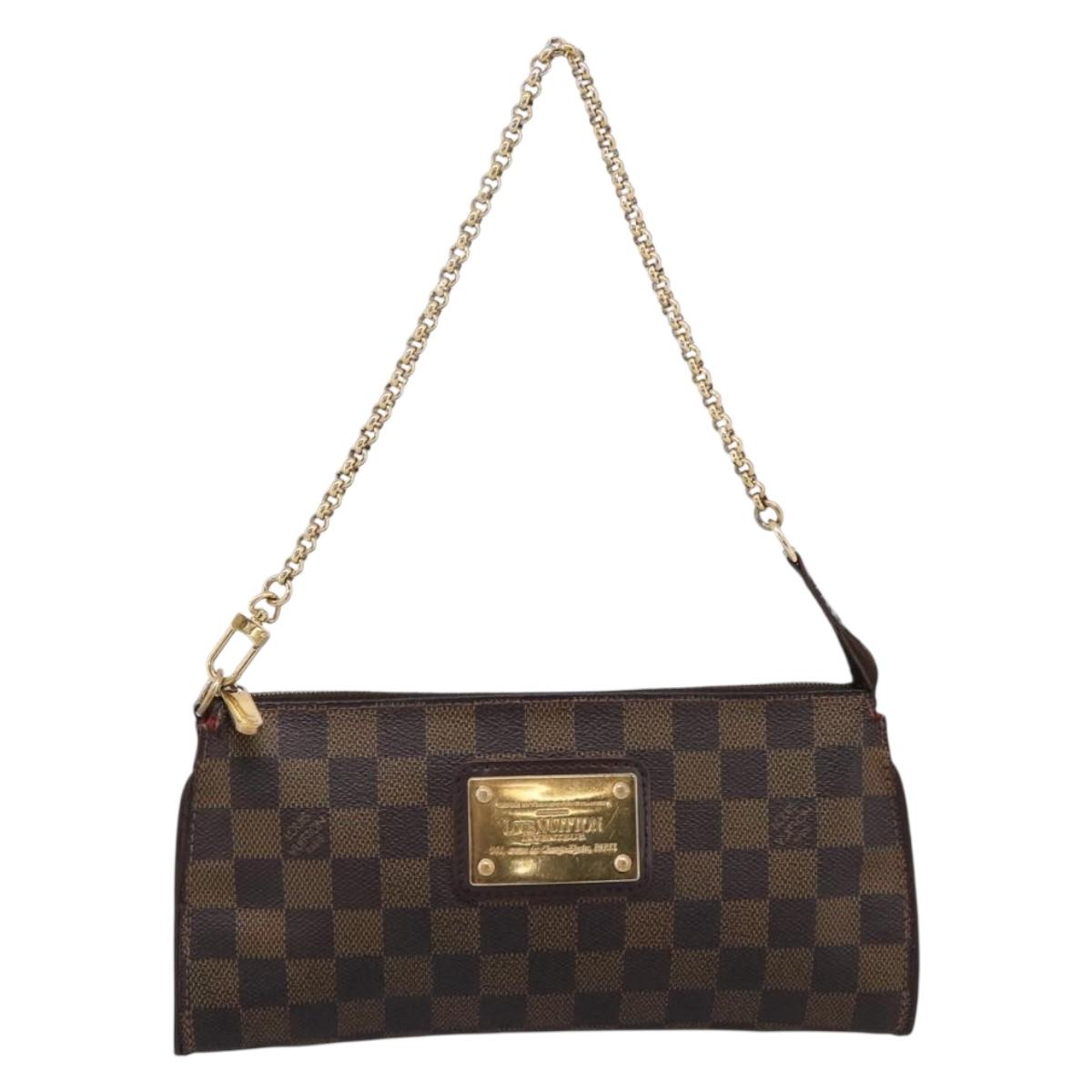 LOUIS VUITTON Damier Ebene Sophie Shoulder Bag N51135 LV Auth 209108