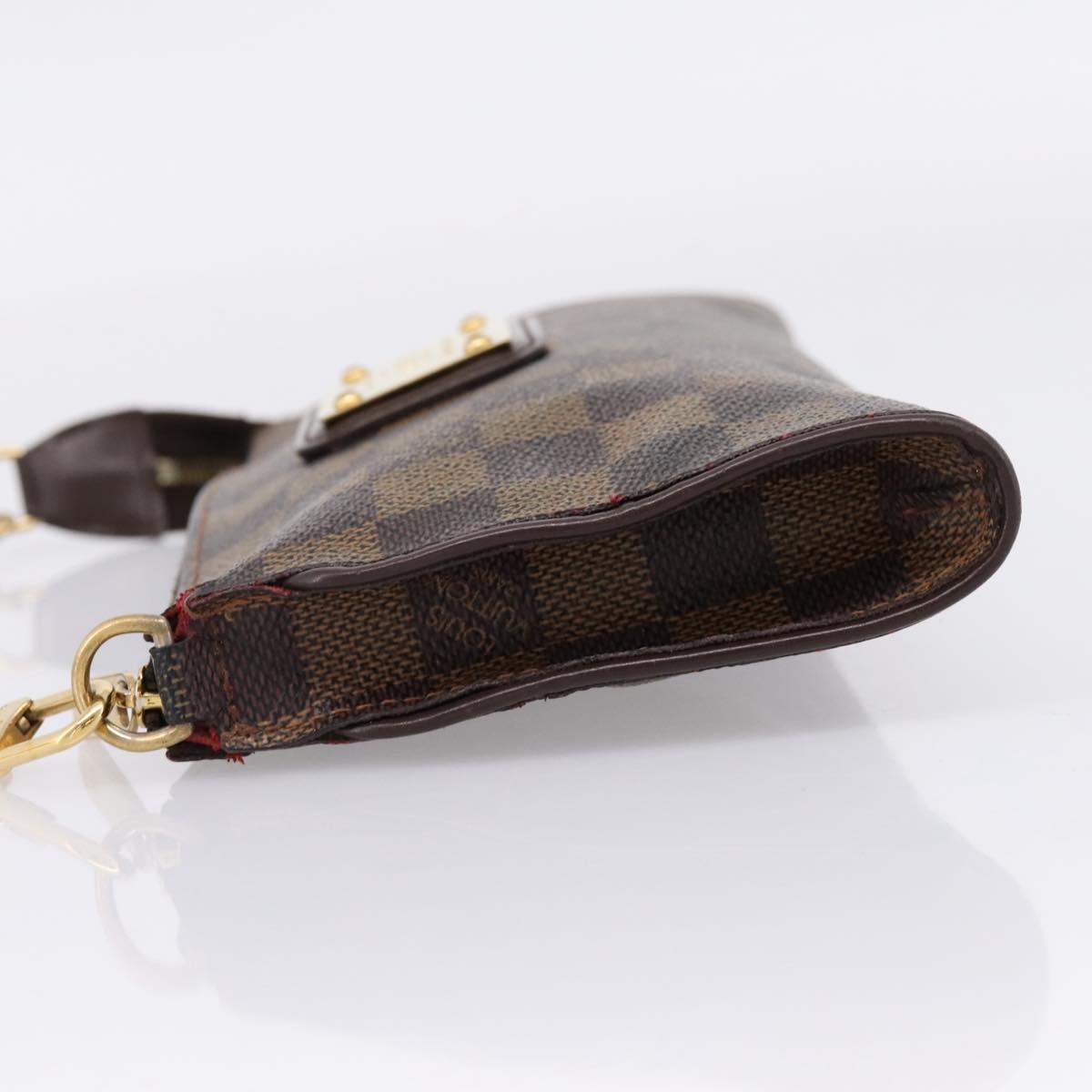 LOUIS VUITTON Damier Ebene Sophie Shoulder Bag N51135 LV Auth 209108