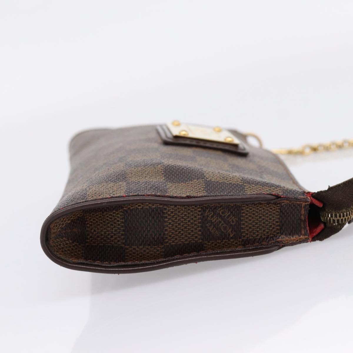LOUIS VUITTON Damier Ebene Sophie Shoulder Bag N51135 LV Auth 209108