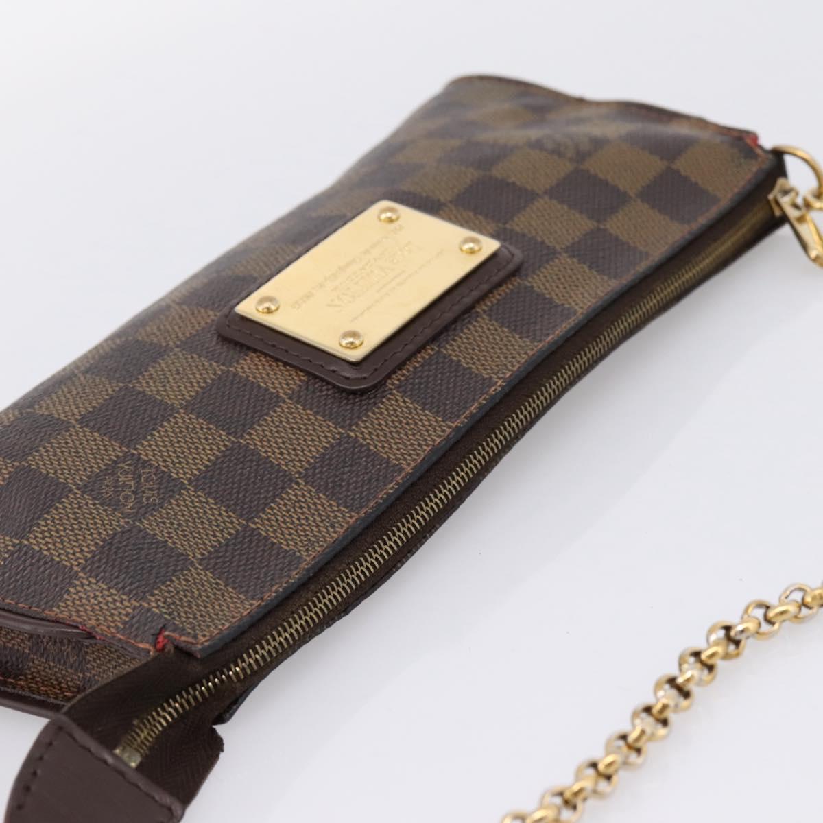 LOUIS VUITTON Damier Ebene Sophie Shoulder Bag N51135 LV Auth 209108
