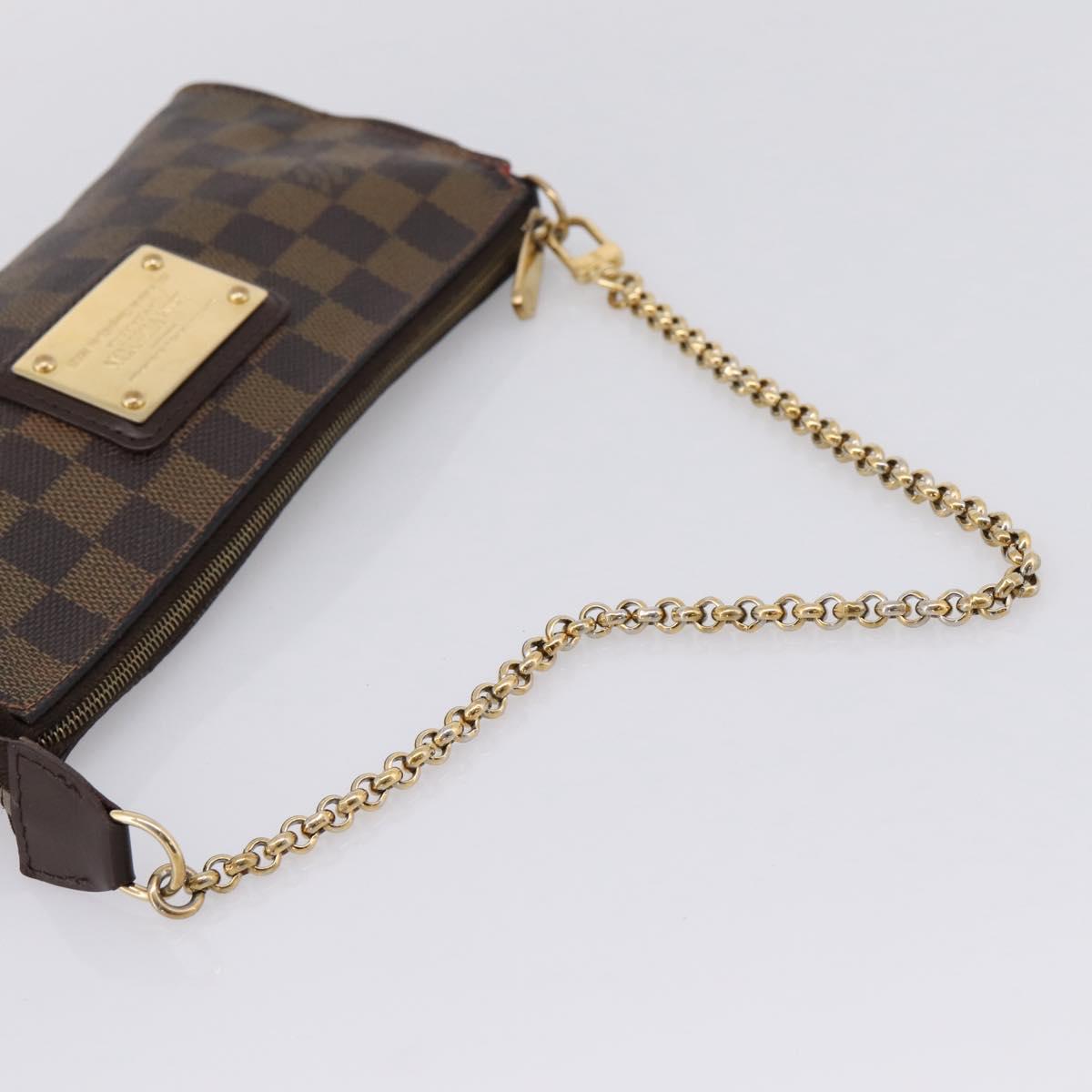 LOUIS VUITTON Damier Ebene Sophie Shoulder Bag N51135 LV Auth 209108