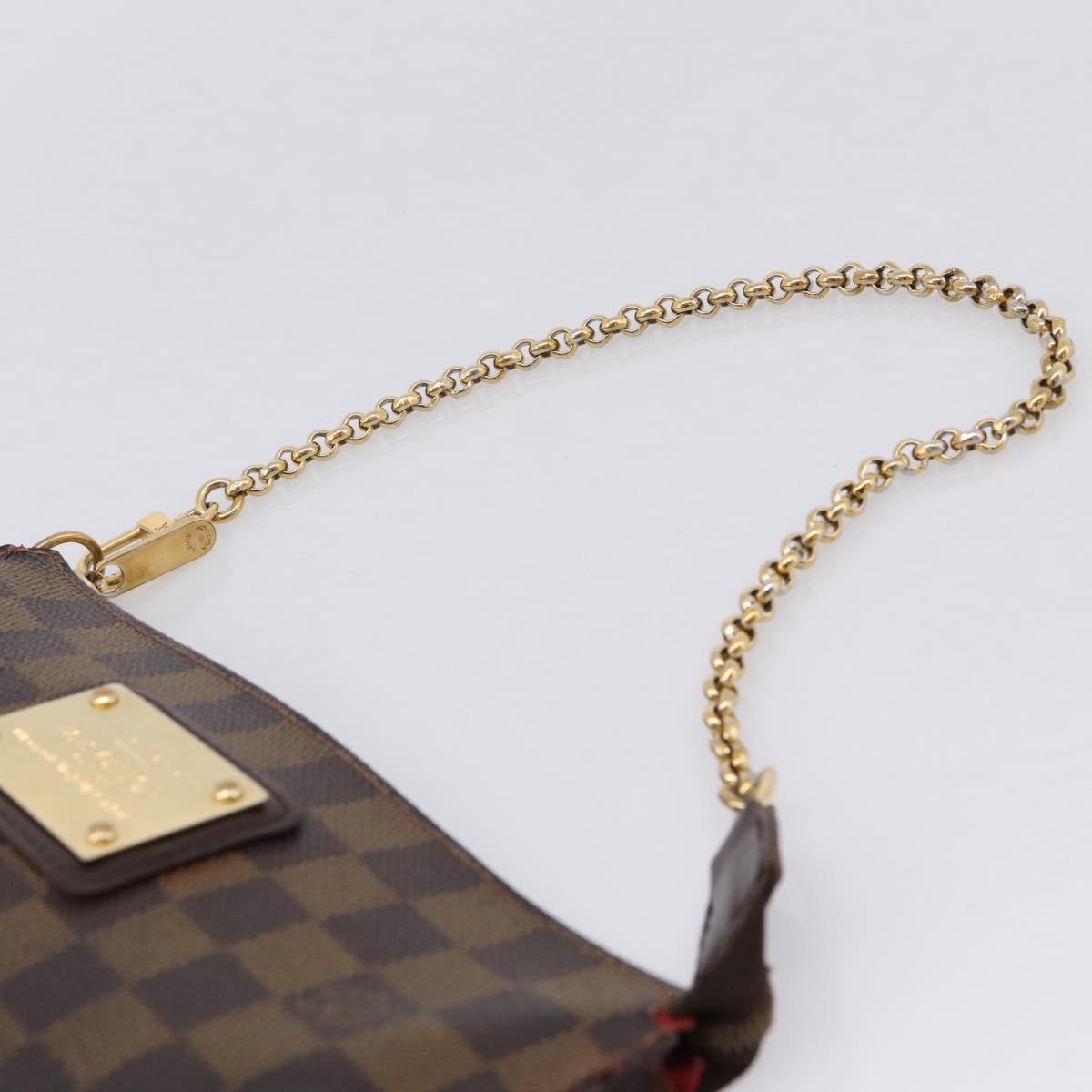 LOUIS VUITTON Damier Ebene Sophie Shoulder Bag N51135 LV Auth 209108
