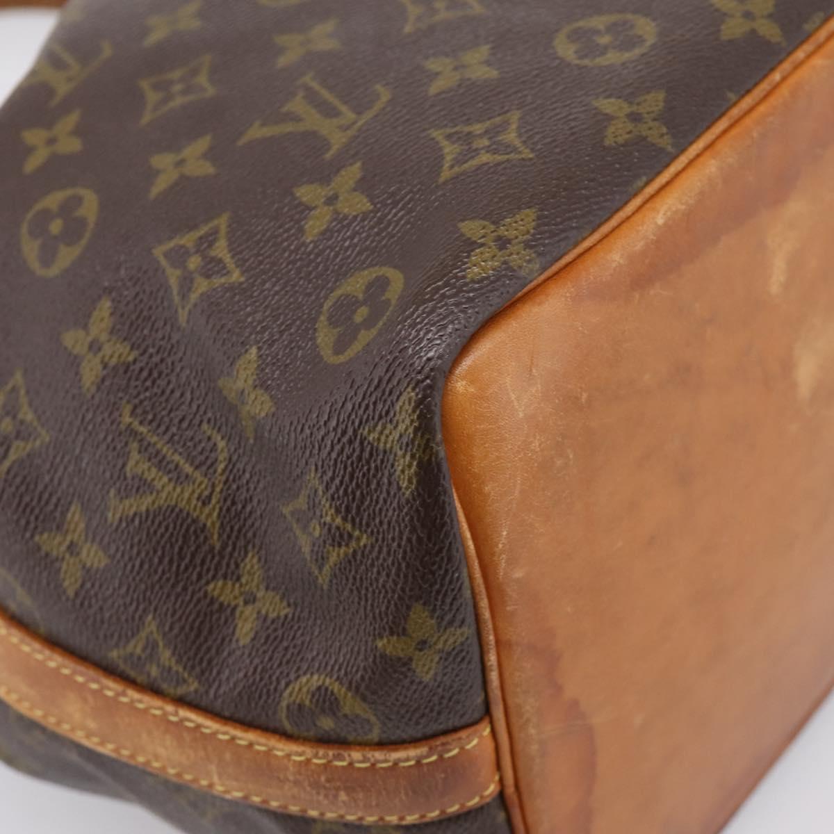 LOUIS VUITTON Monogram Petit Noe Shoulder Bag M42226 LV Auth 209109