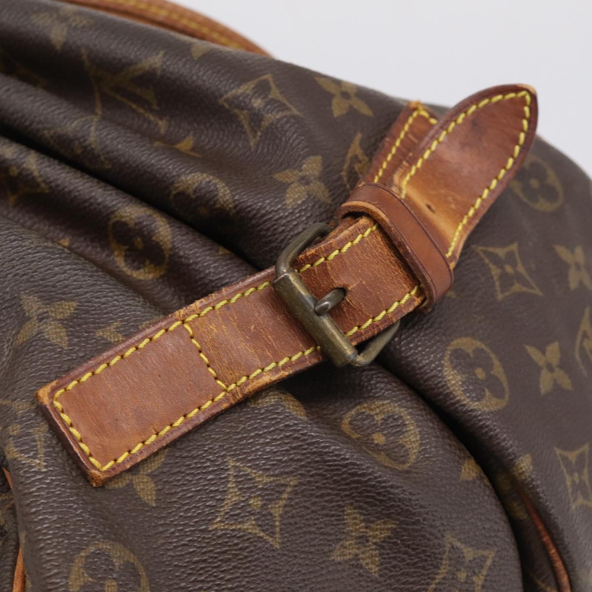 LOUIS VUITTON Monogram Saumur 43 Shoulder Bag M42252 LV Auth 209144