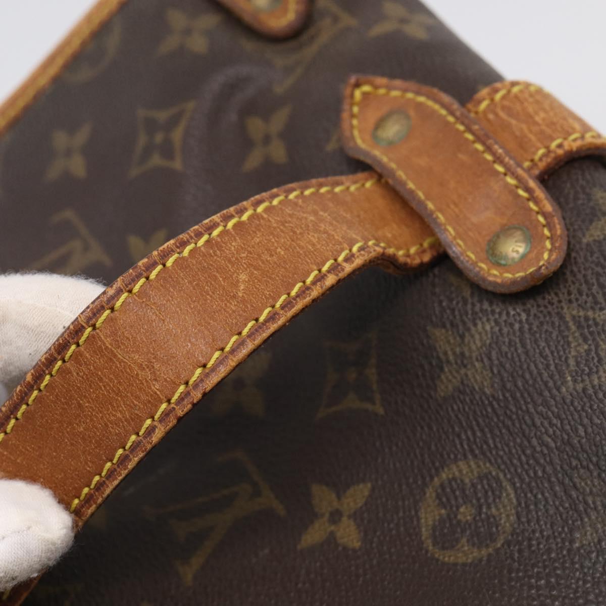 LOUIS VUITTON Monogram Saumur 43 Shoulder Bag M42252 LV Auth 209144