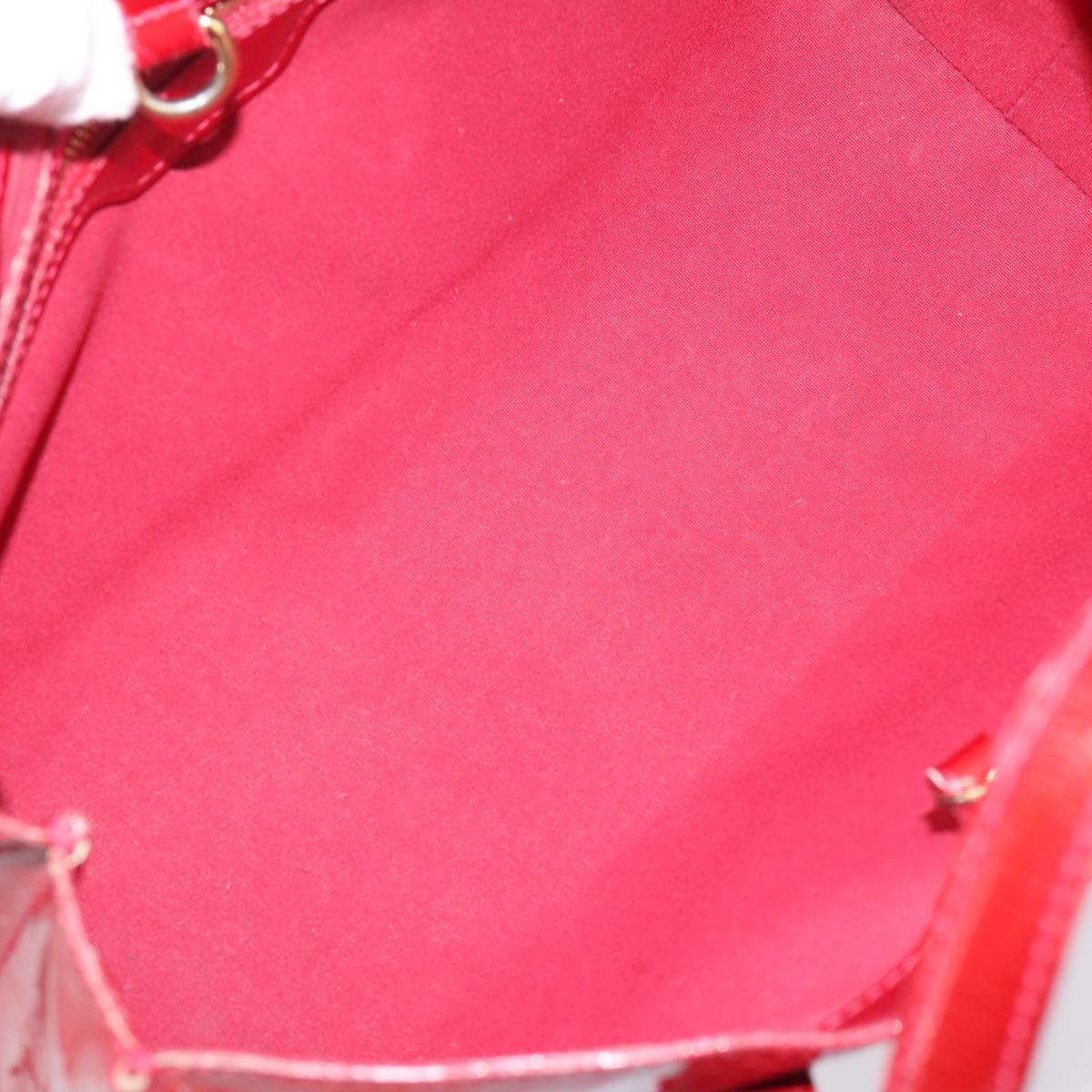 LOUIS VUITTON Monogram Vernis Wilshire PM Pomme D'amour M93642 LV Auth 209152