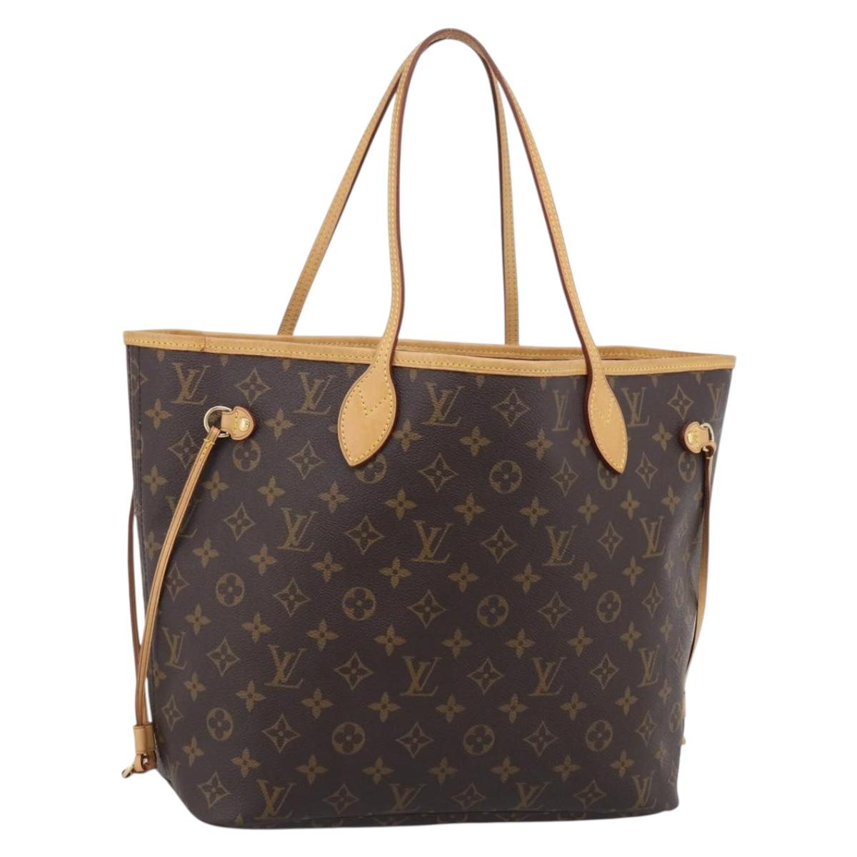 LOUIS VUITTON Monogram Neverfull MM Tote Bag M40156 LV Auth 209215V