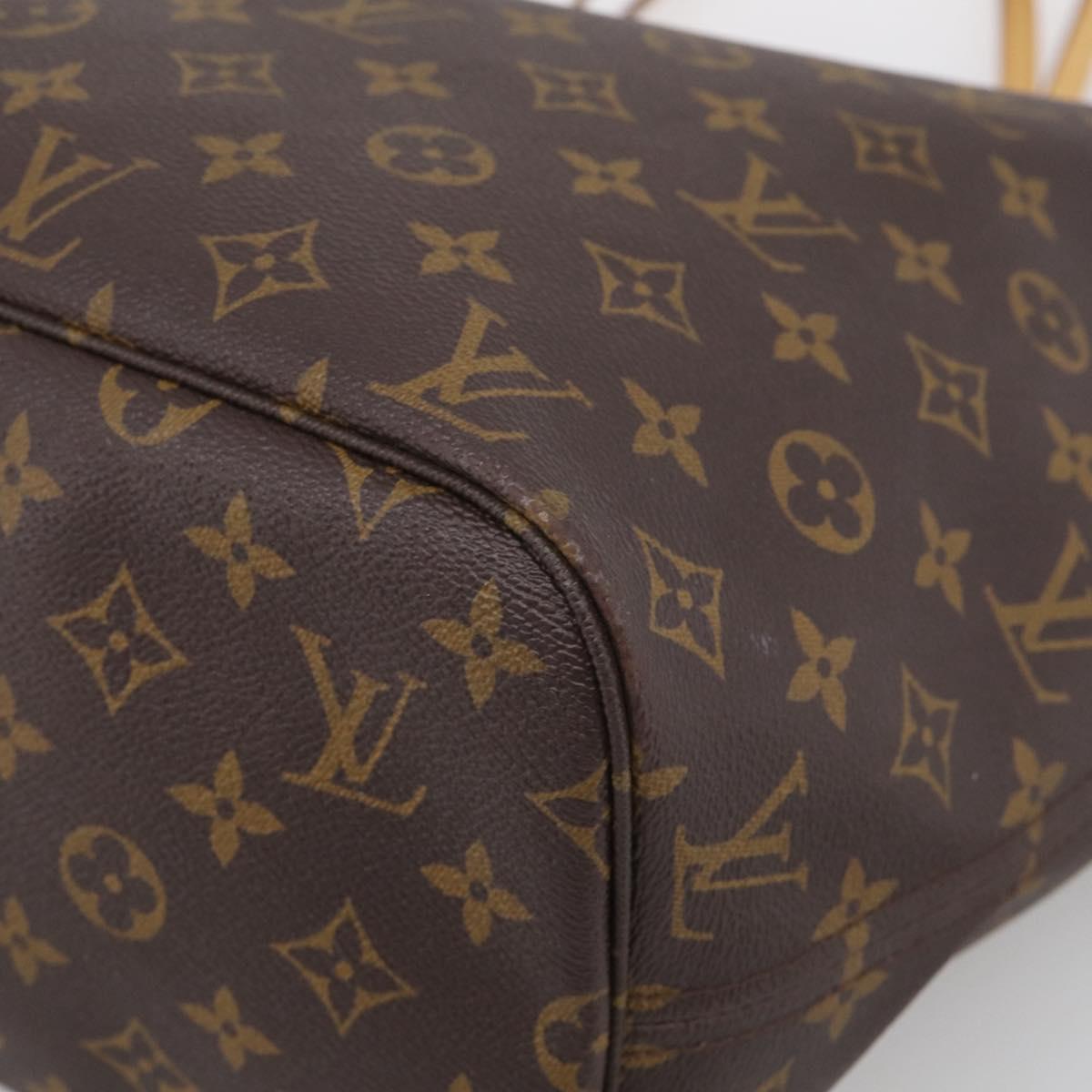 LOUIS VUITTON Monogram Neverfull MM Tote Bag M40156 LV Auth 209215V