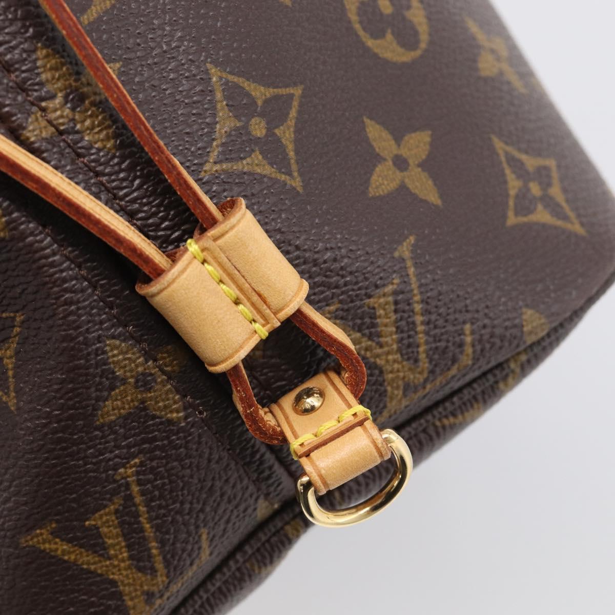LOUIS VUITTON Monogram Neverfull MM Tote Bag M40156 LV Auth 209215V