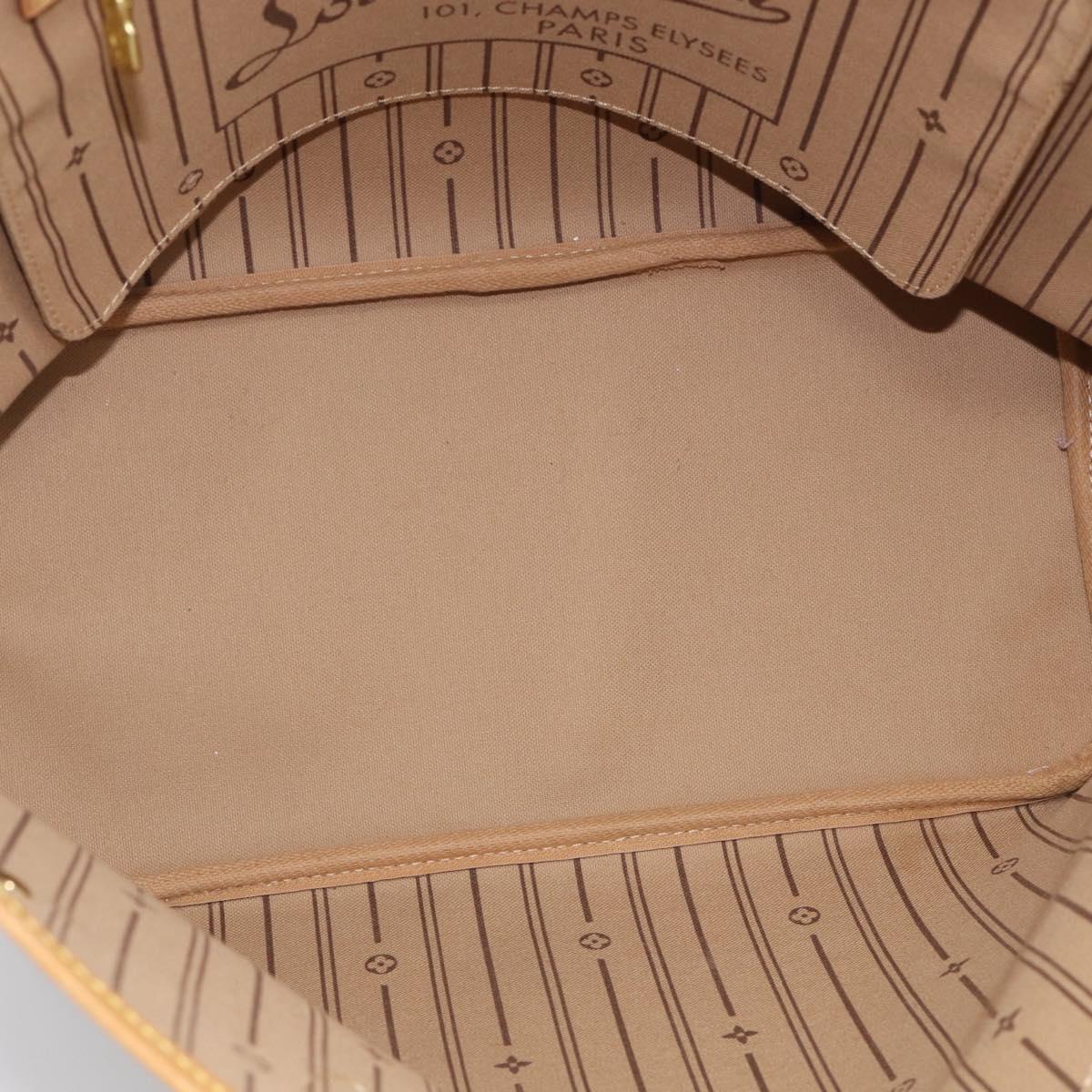 LOUIS VUITTON Monogram Neverfull MM Tote Bag M40156 LV Auth 209215V