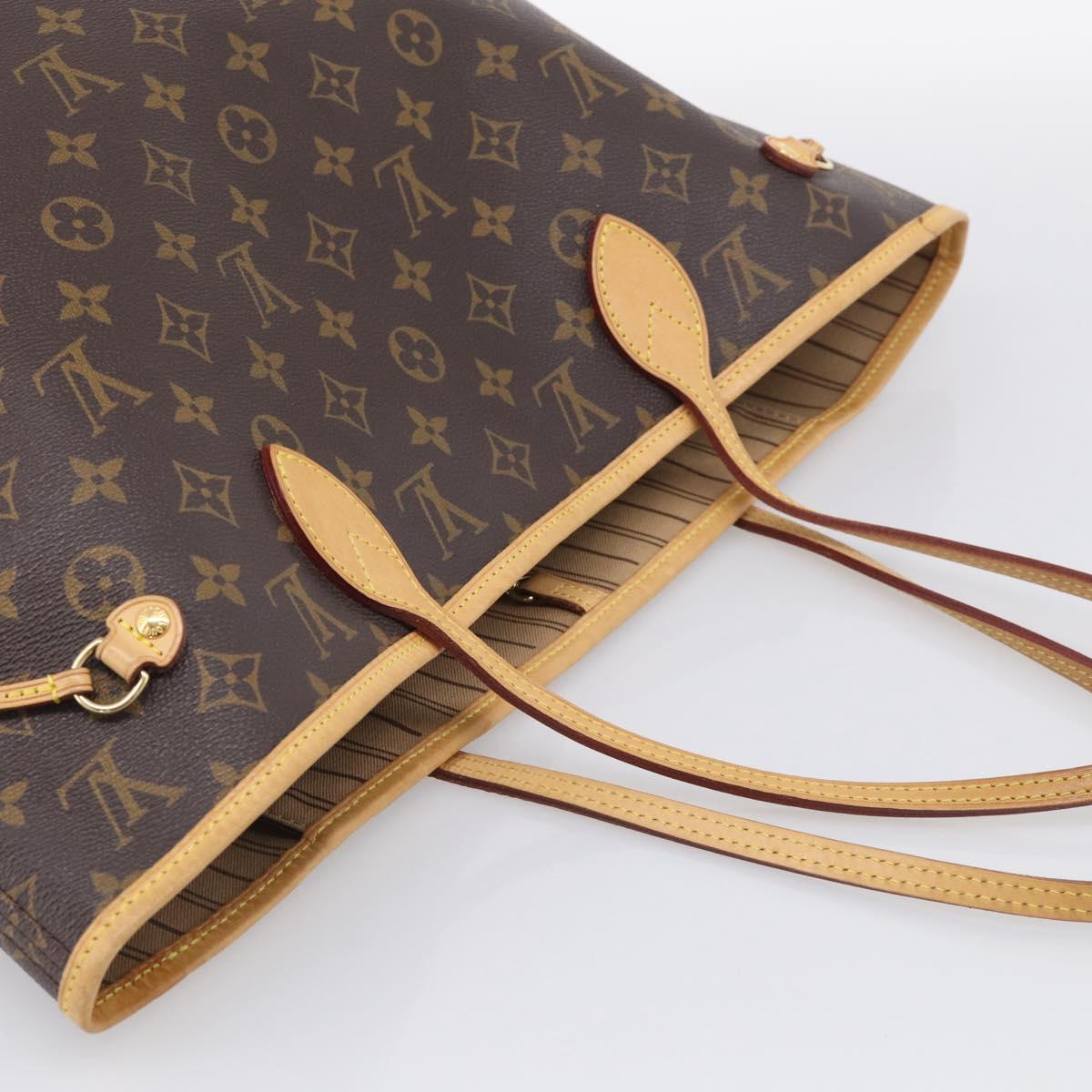 LOUIS VUITTON Monogram Neverfull MM Tote Bag M40156 LV Auth 209215V