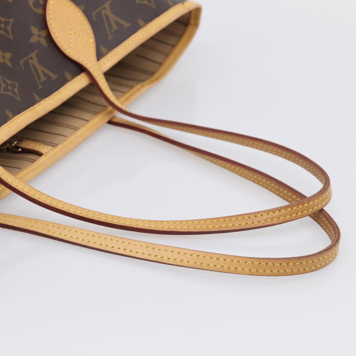 LOUIS VUITTON Monogram Neverfull MM Tote Bag M40156 LV Auth 209215V
