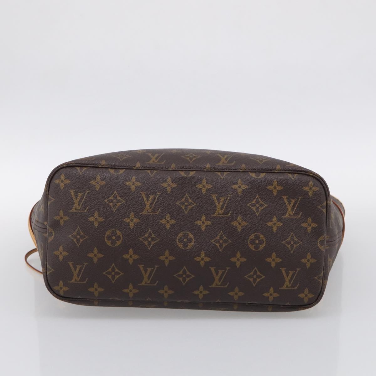 LOUIS VUITTON Monogram Neverfull MM Tote Bag M40156 LV Auth 209215V