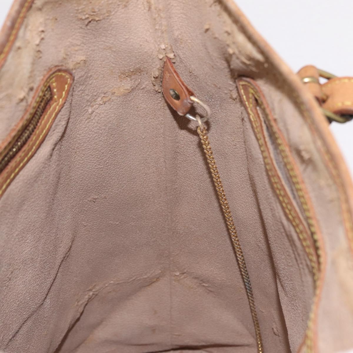 LOUIS VUITTON Monogram Bucket GM Shoulder Bag M42236 LV Auth 209232