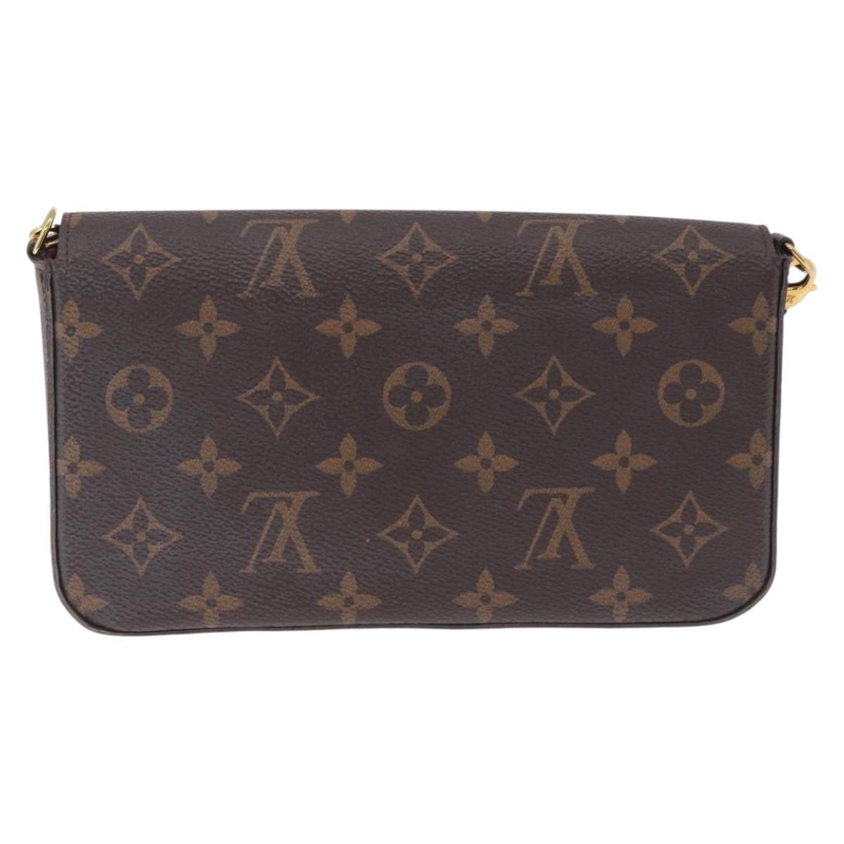 LOUIS VUITTON Monogram Pochette Felice Shoulder Bag M61276 LV Auth 209236A