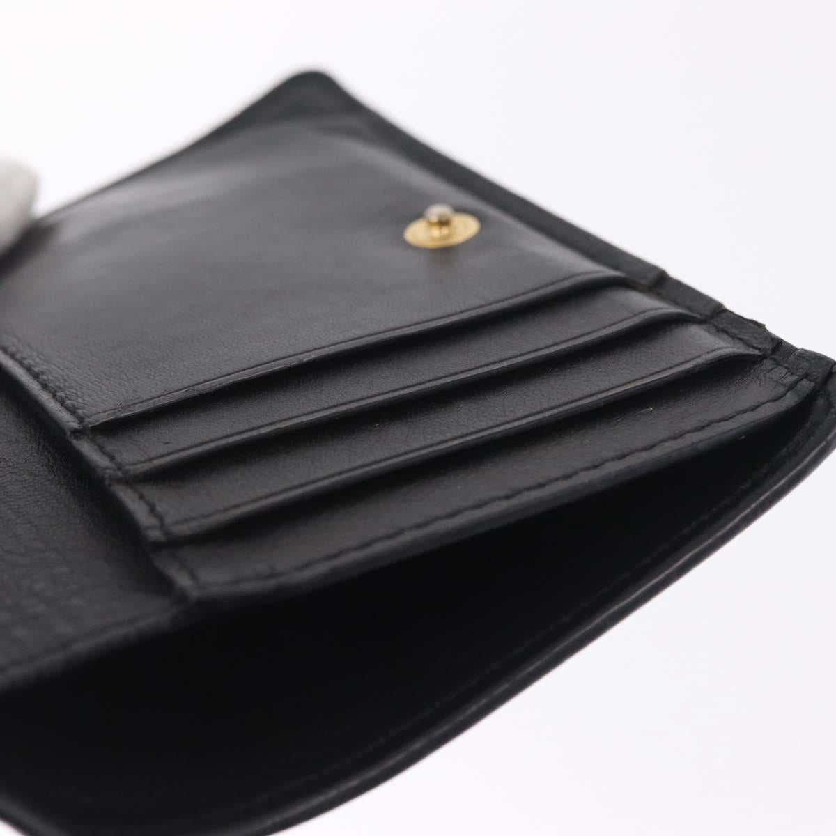 LOEWE Ghibli Howl's Moving Castle Calcifer Wallet Leather Black Auth 209245M