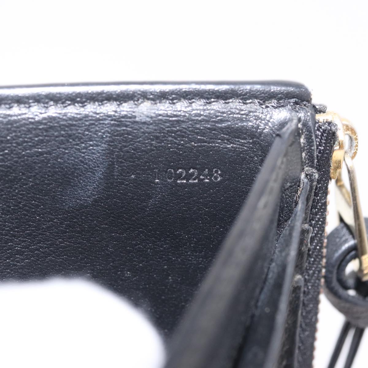 LOEWE Ghibli Howl's Moving Castle Calcifer Wallet Leather Black Auth 209245M