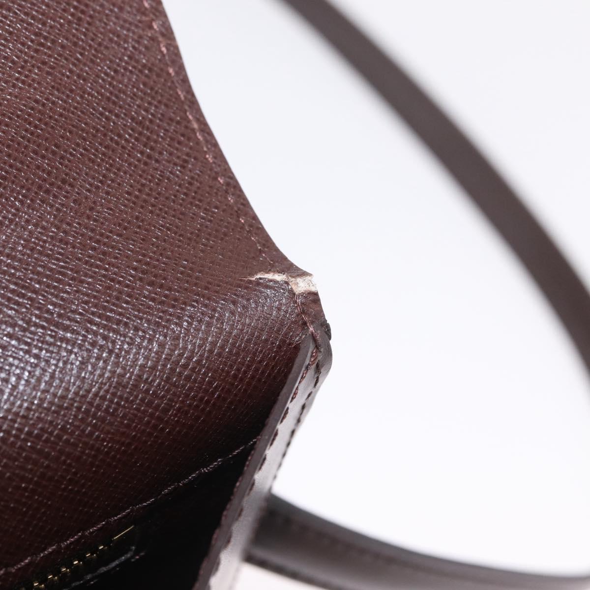 LOUIS VUITTON Damier Ebene Monceau 28 Hand Bag SPO 2way N48088 LV Auth 209267A
