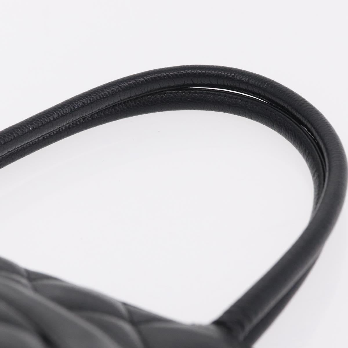 CHANEL Standard Tote Bag Caviar Skin Black Gold CC Auth 209268V