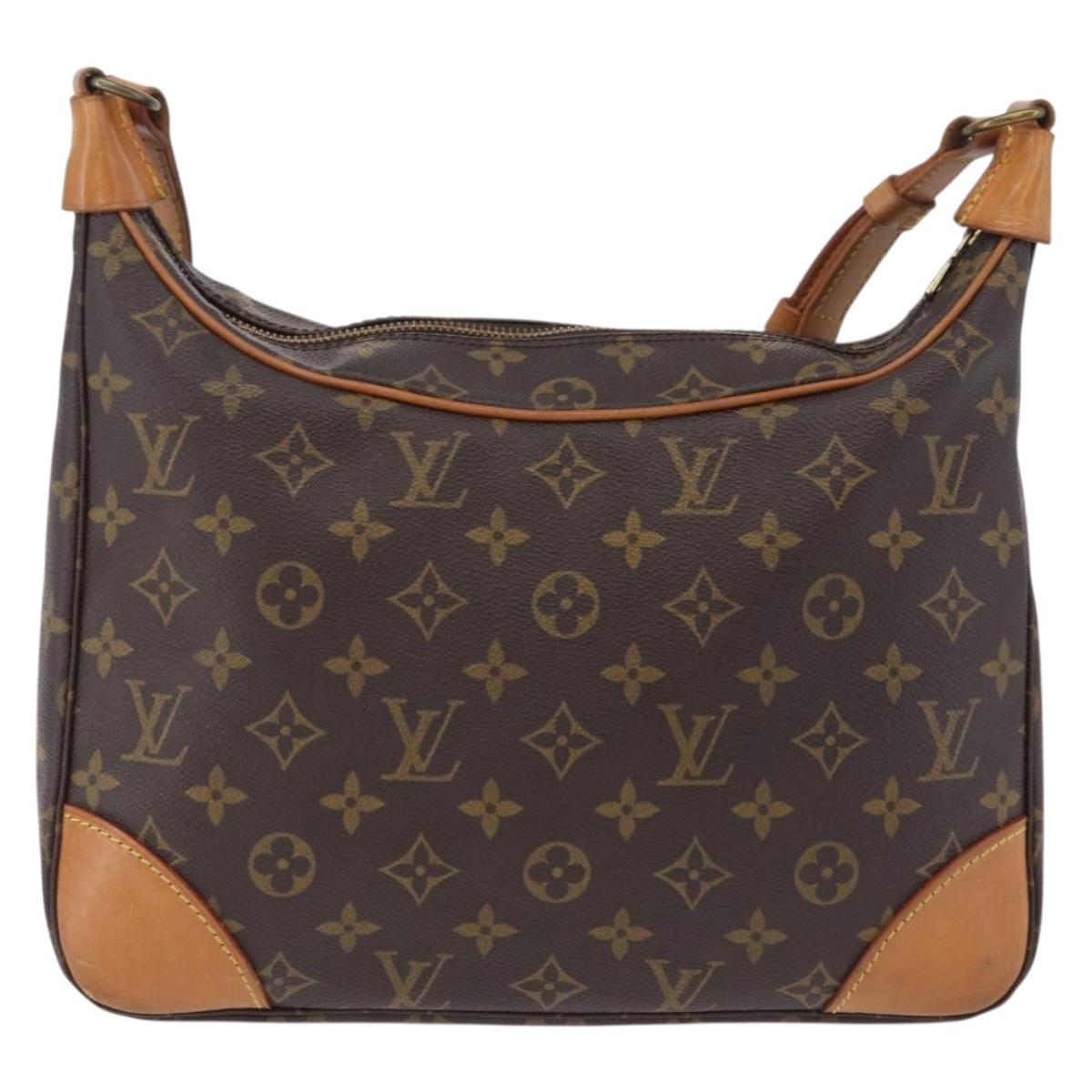 LOUIS VUITTON Monogram Boulogne 30 Shoulder Bag M51265 LV Auth 209273