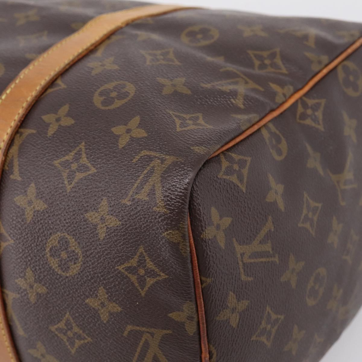 LOUIS VUITTON Monogram Sac Souple 35 Boston Bag M41626 LV Auth 209274