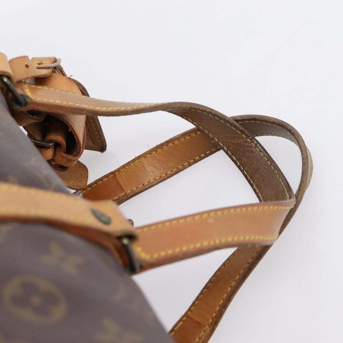LOUIS VUITTON Monogram Sac Souple 35 Boston Bag M41626 LV Auth 209274