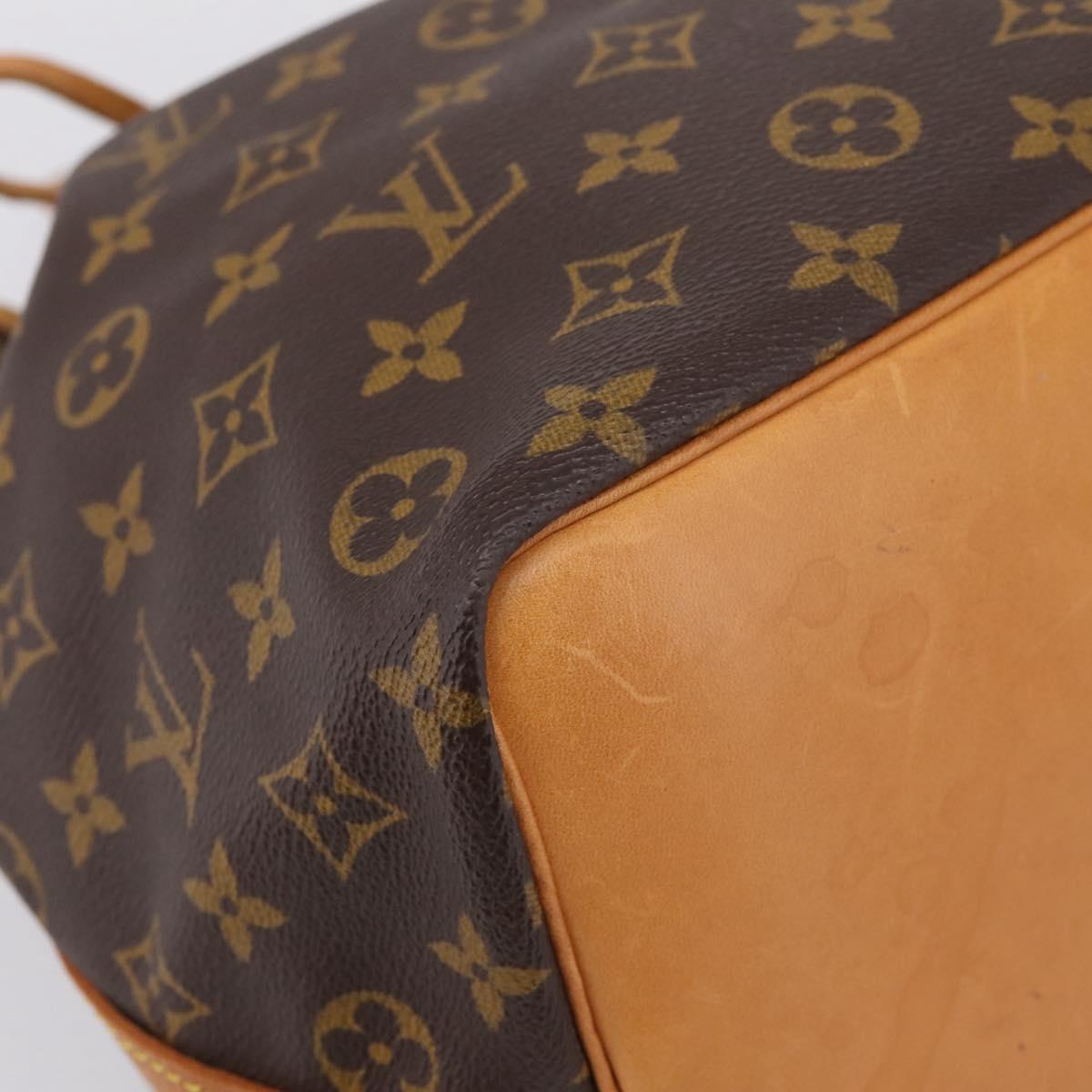LOUIS VUITTON Monogram Petit Noe Shoulder Bag M42226 LV Auth 209275V