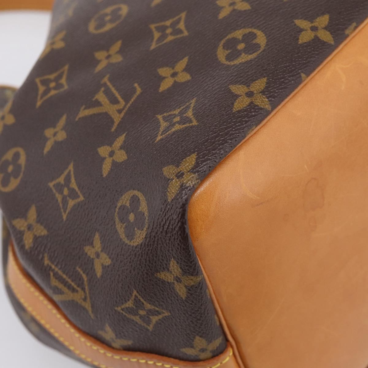 LOUIS VUITTON Monogram Petit Noe Shoulder Bag M42226 LV Auth 209275V