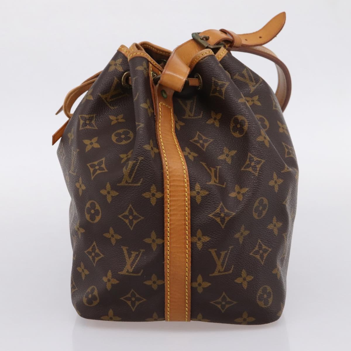 LOUIS VUITTON Monogram Petit Noe Shoulder Bag M42226 LV Auth 209275V