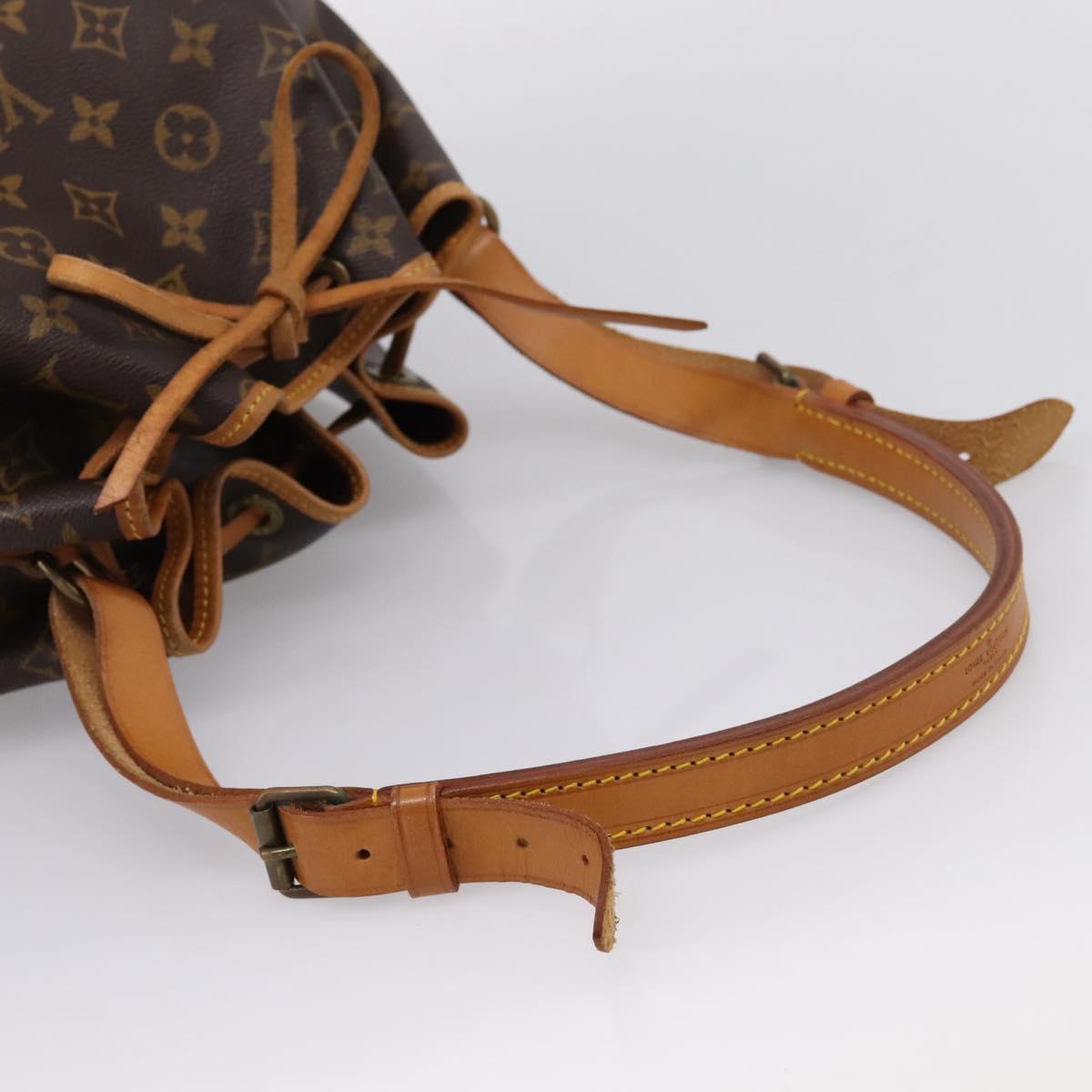 LOUIS VUITTON Monogram Petit Noe Shoulder Bag M42226 LV Auth 209275V