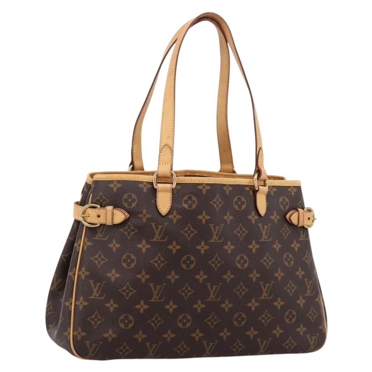LOUIS VUITTON Monogram Batignolles Horizontal Tote Bag M51154 LV Auth 209286V
