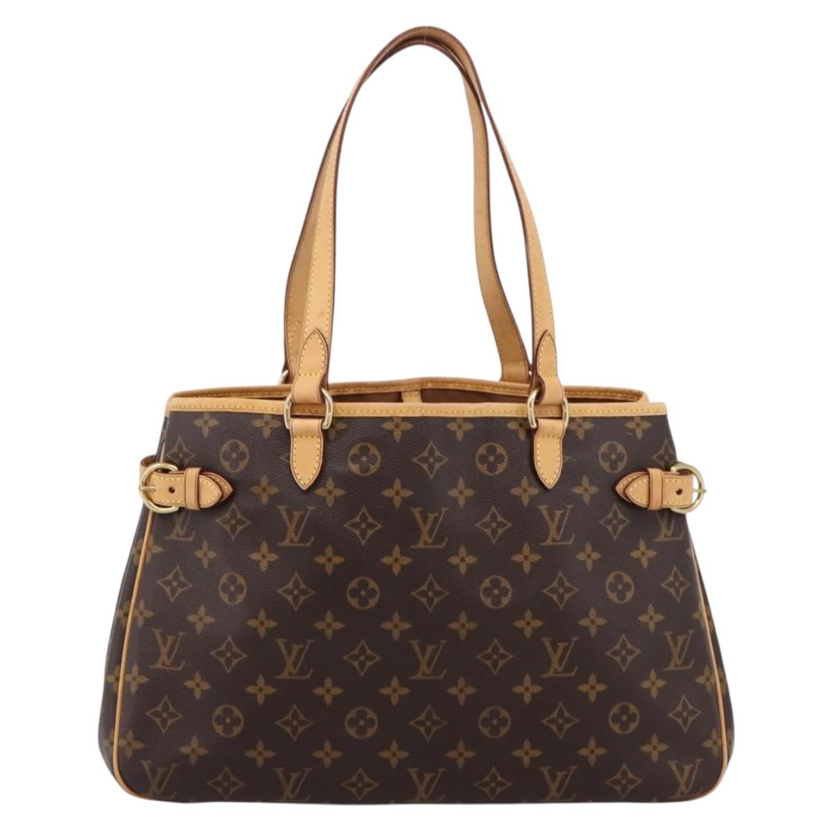 LOUIS VUITTON Monogram Batignolles Horizontal Tote Bag M51154 LV Auth 209286V