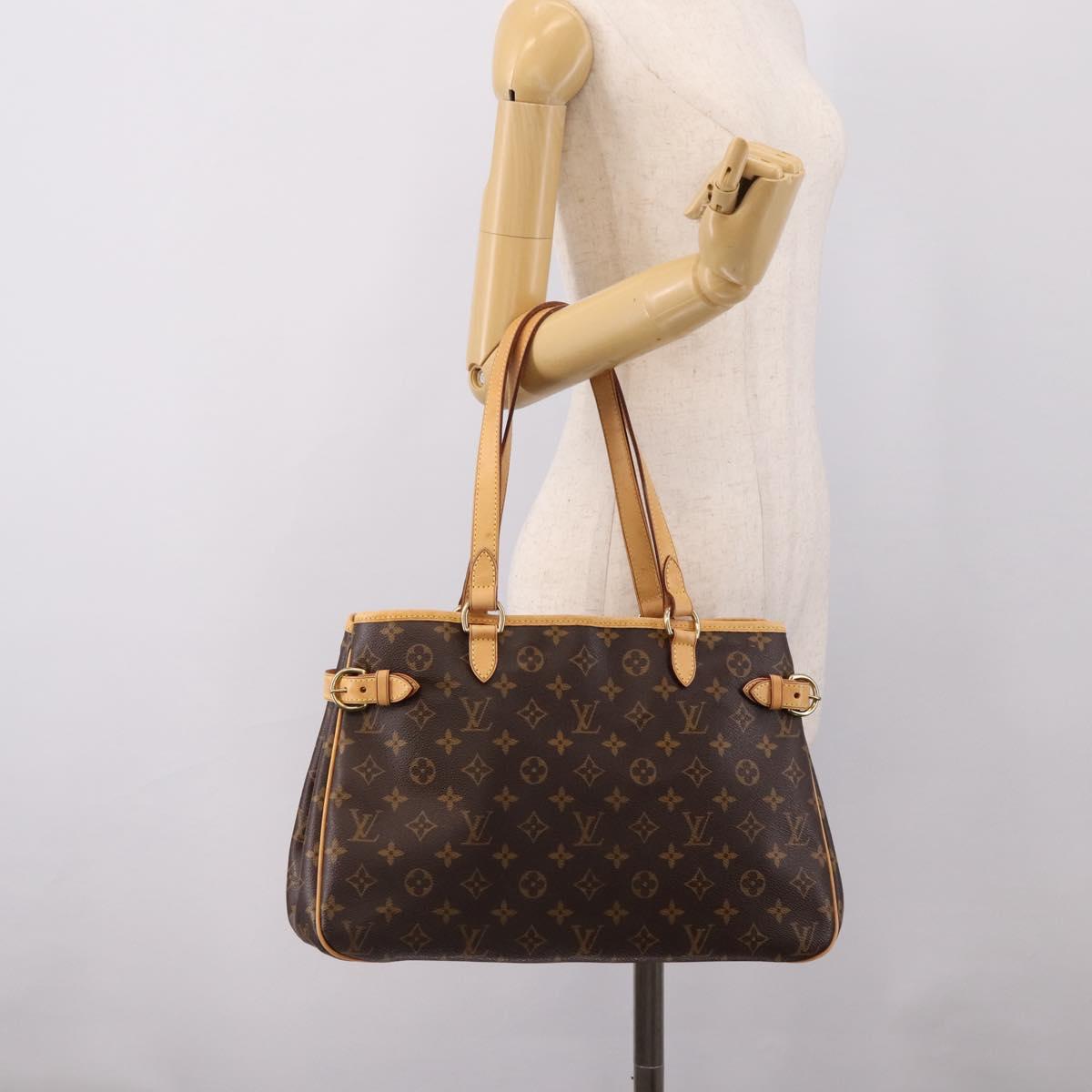 LOUIS VUITTON Monogram Batignolles Horizontal Tote Bag M51154 LV Auth 209286V