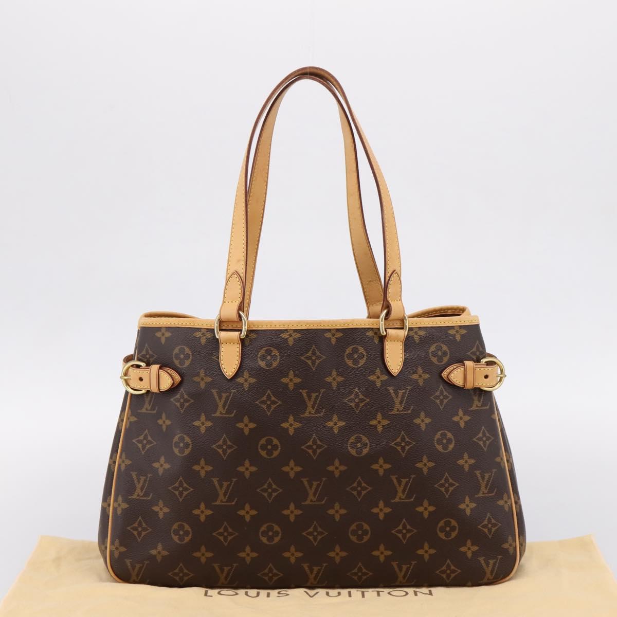 LOUIS VUITTON Monogram Batignolles Horizontal Tote Bag M51154 LV Auth 209286V