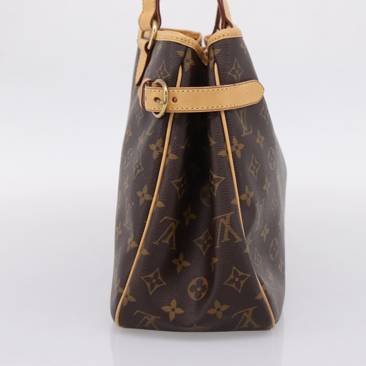 LOUIS VUITTON Monogram Batignolles Horizontal Tote Bag M51154 LV Auth 209286V