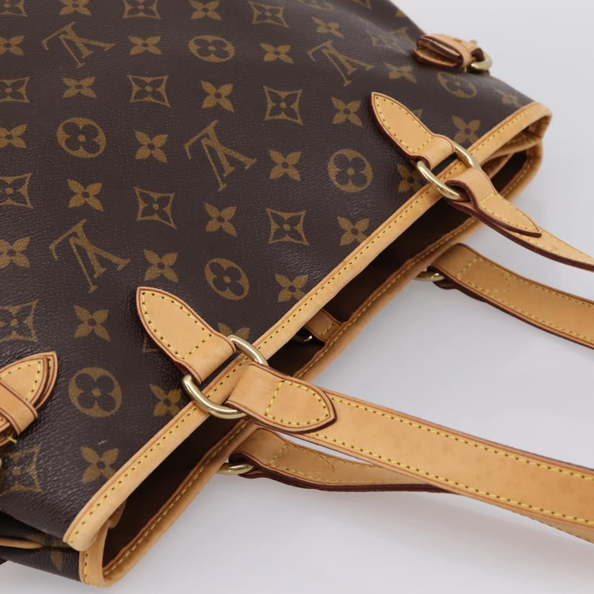 LOUIS VUITTON Monogram Batignolles Horizontal Tote Bag M51154 LV Auth 209286V