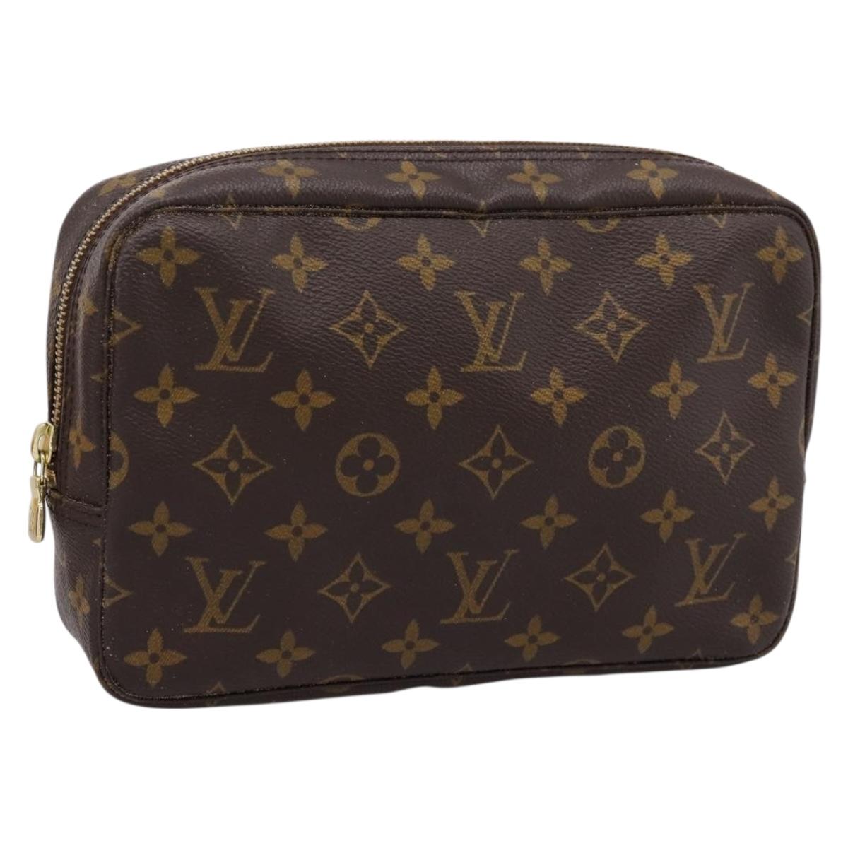LOUIS VUITTON Monogram Trousse Toilette 23 Clutch Bag M47524 LV Auth 209299