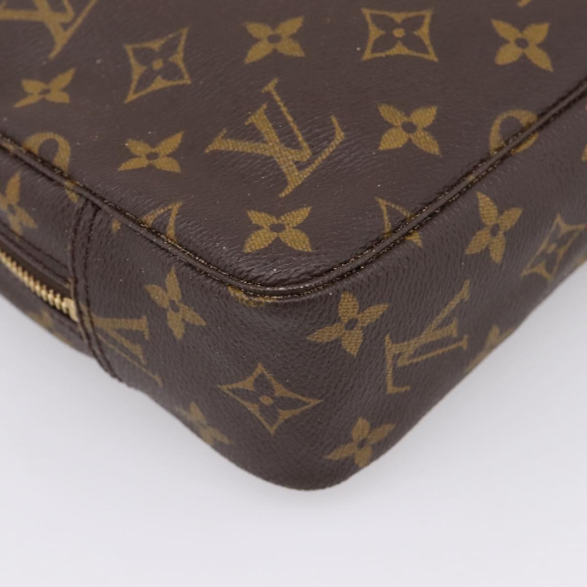 LOUIS VUITTON Monogram Trousse Toilette 23 Clutch Bag M47524 LV Auth 209299