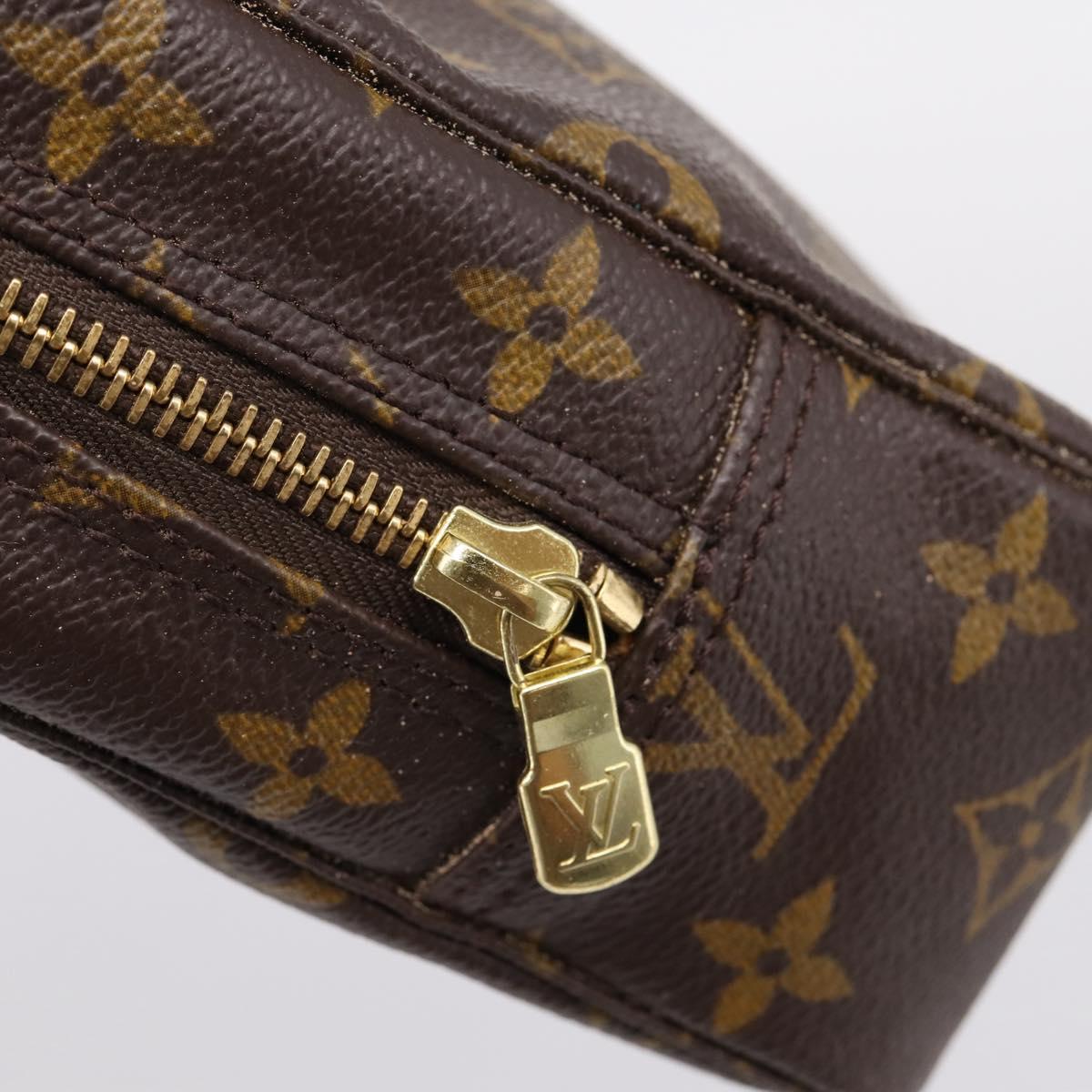 LOUIS VUITTON Monogram Trousse Toilette 23 Clutch Bag M47524 LV Auth 209299