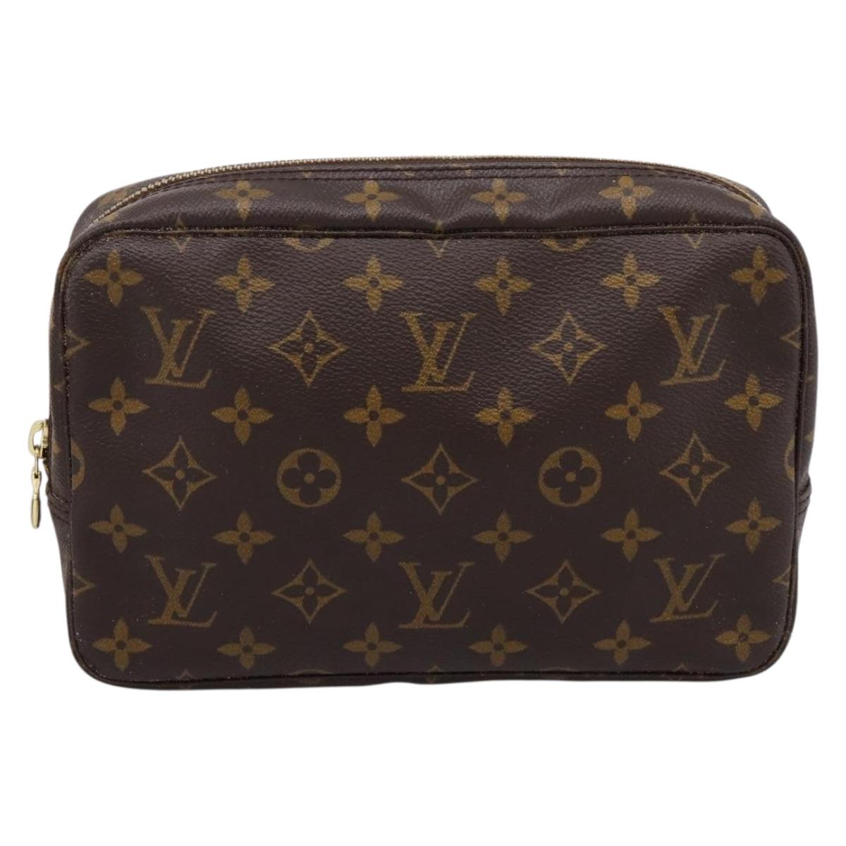 LOUIS VUITTON Monogram Trousse Toilette 23 Clutch Bag M47524 LV Auth 209299