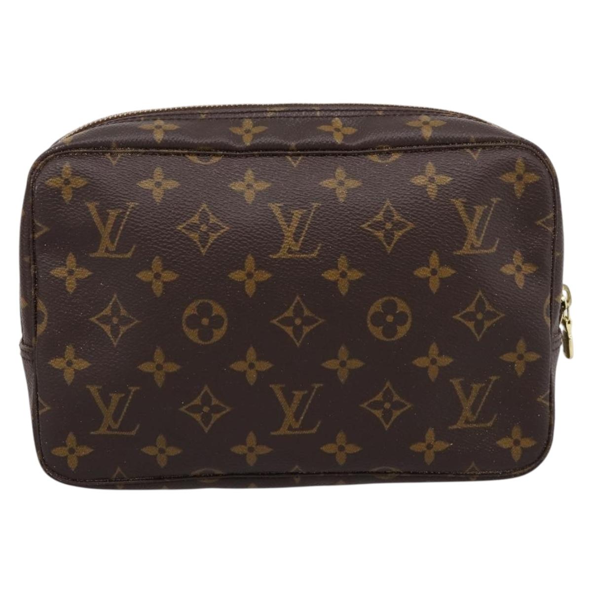 LOUIS VUITTON Monogram Trousse Toilette 23 Clutch Bag M47524 LV Auth 209299
