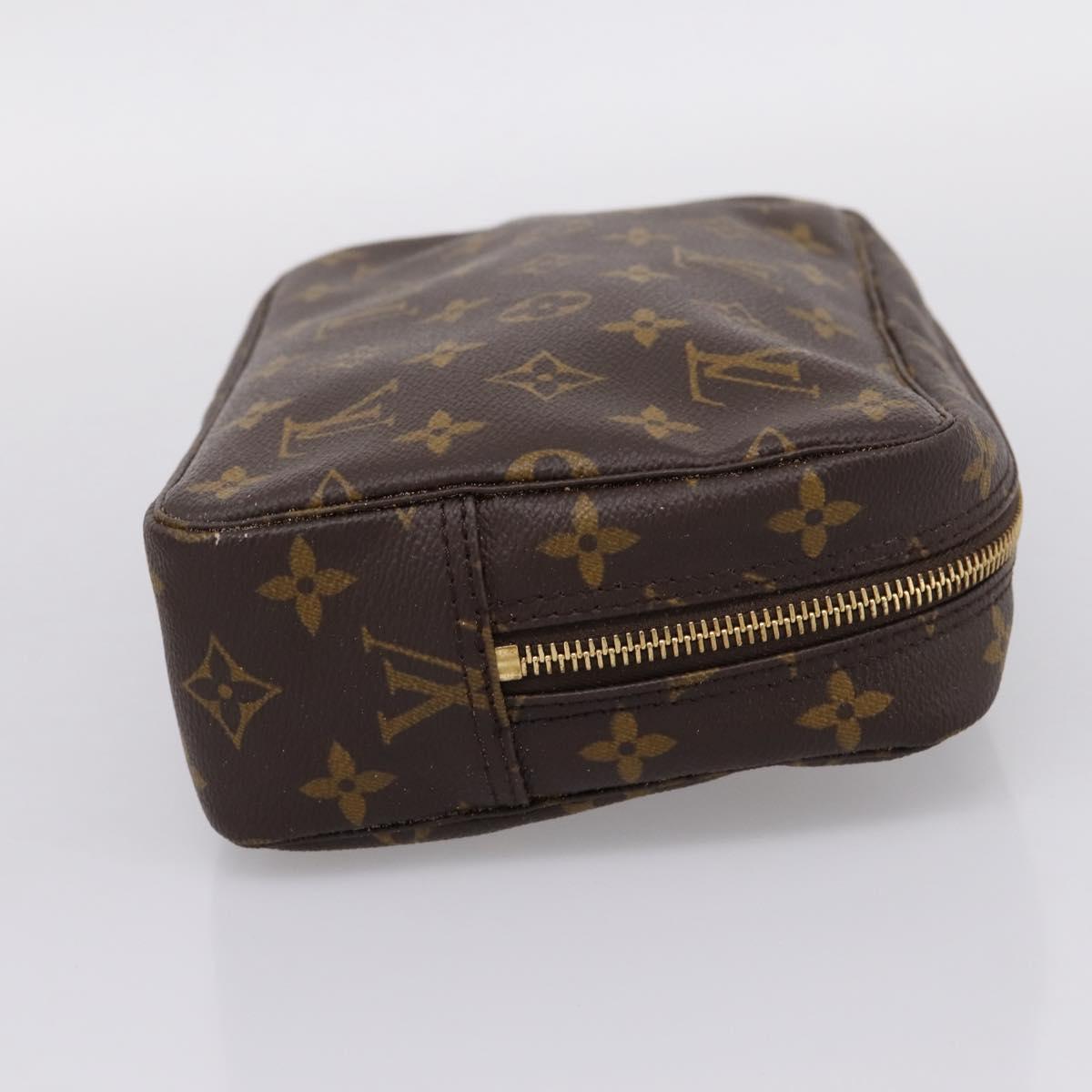 LOUIS VUITTON Monogram Trousse Toilette 23 Clutch Bag M47524 LV Auth 209299