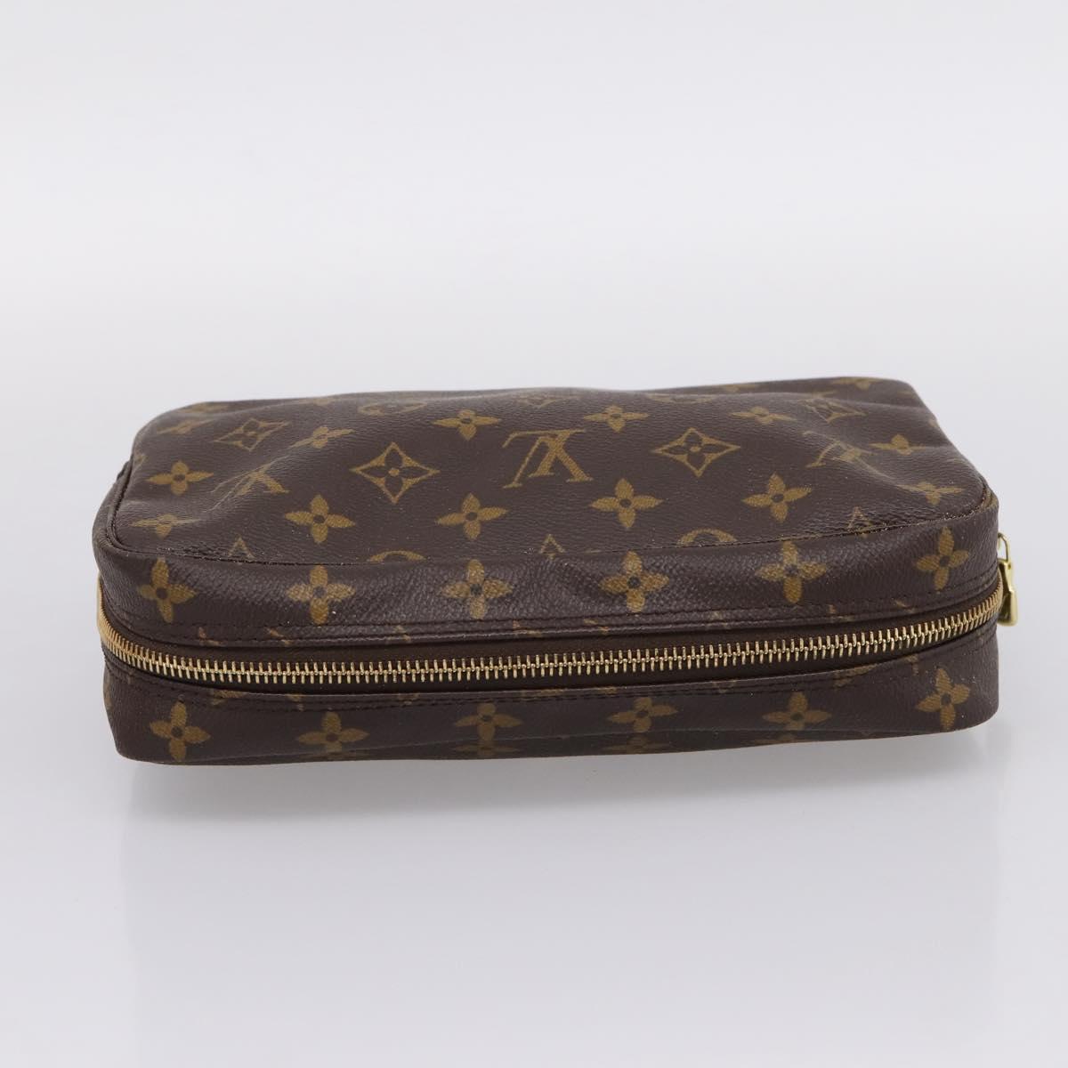LOUIS VUITTON Monogram Trousse Toilette 23 Clutch Bag M47524 LV Auth 209299